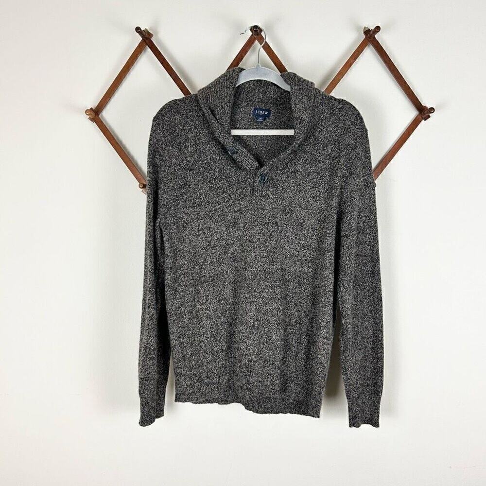 J. CREW Pullover Sweater Gray Size Medium GUC A28